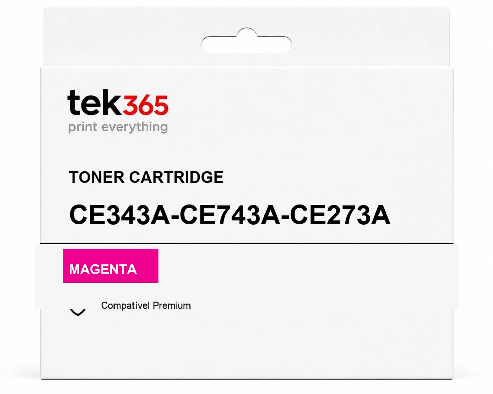Toner Compativel HP CE343A-CE743A-CE273A-MAGENTA Magenta