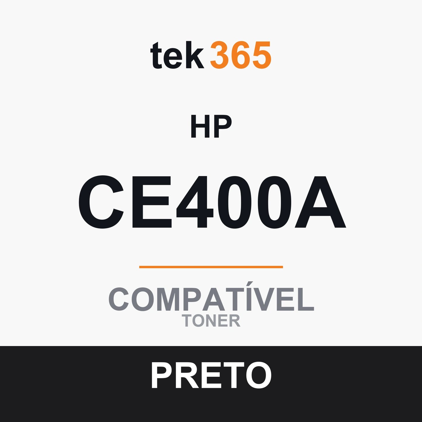 Toner Compativel HP CE400A-PRETO-BLACK Preto