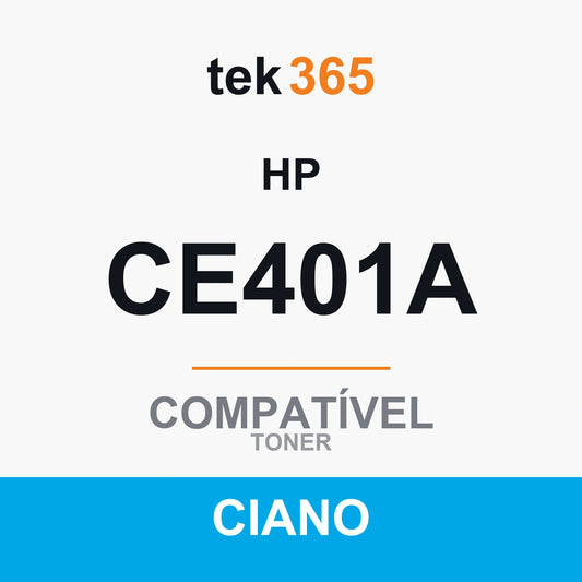 Toner compatível HP CE401A Ciano