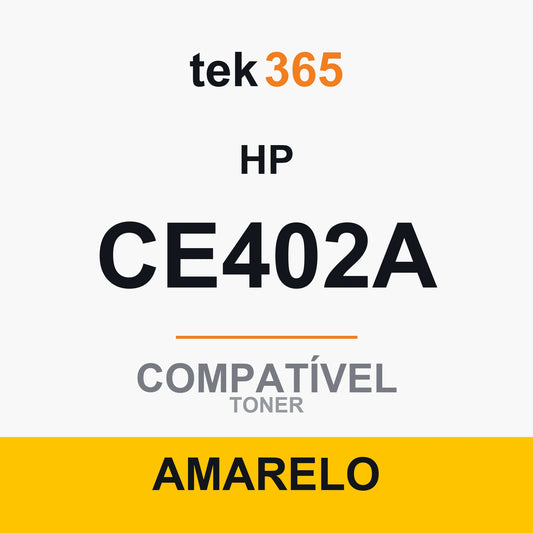 Toner compatível HP CE402A Amarelo