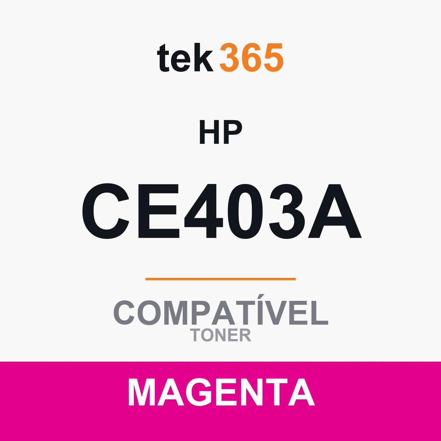 Toner compatível HP CE403A Magenta