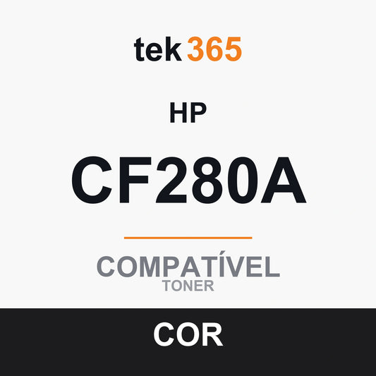Toner original HP CF280A Preto