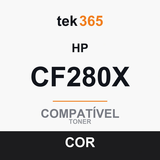 Toner compatível HP CE505X/CF280X Preto