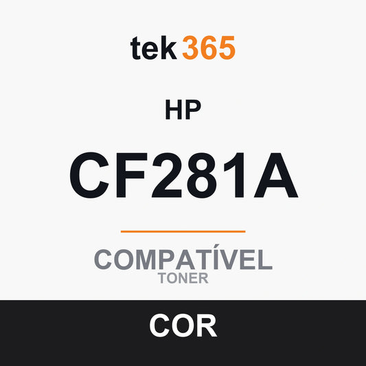 Toner original HP CF281A Preto