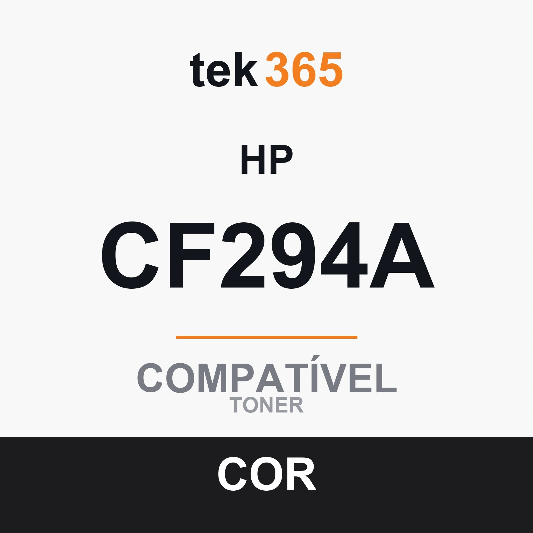 Toner original HP CF294X Preto