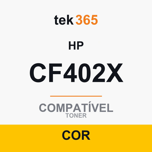 Toner original HP CF402X Amarelo