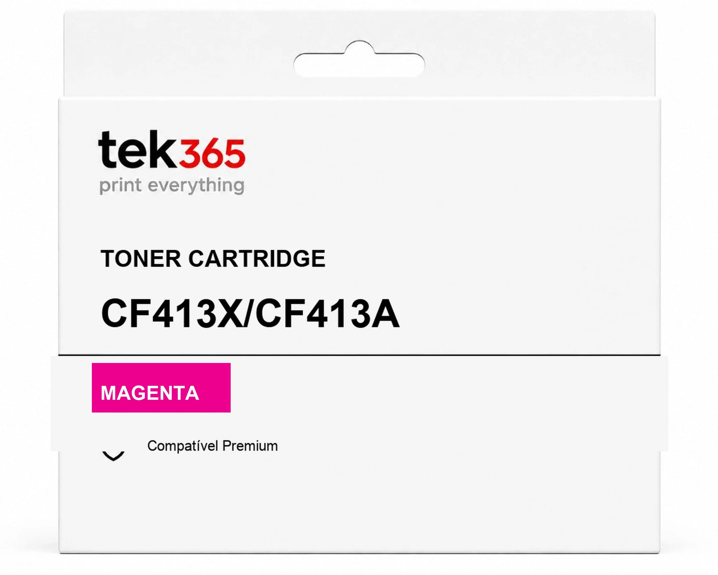 Toner compatível HP CF413X/CF413A Magenta