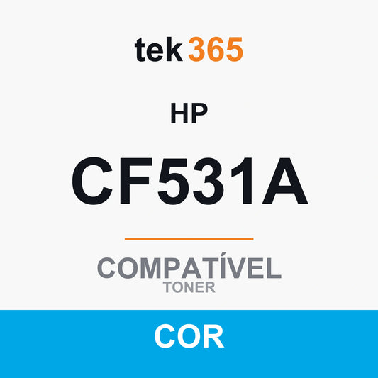 Toner original HP CF531A Ciano