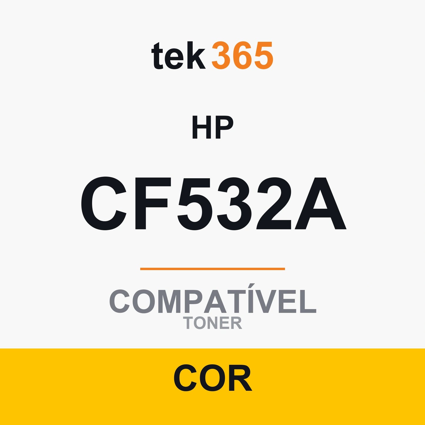 Toner original HP CF532A Amarelo