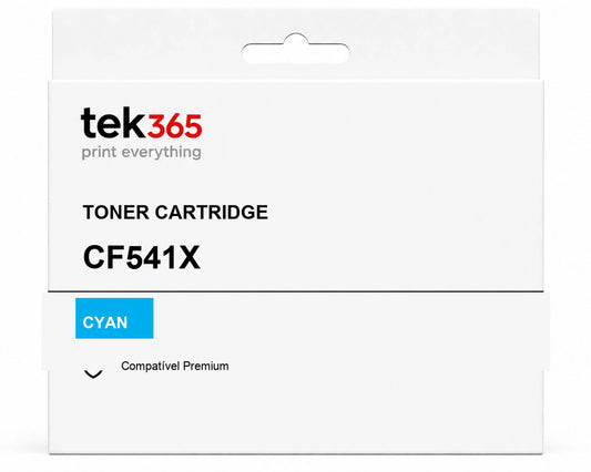 Toner compatível HP CF541X Ciano