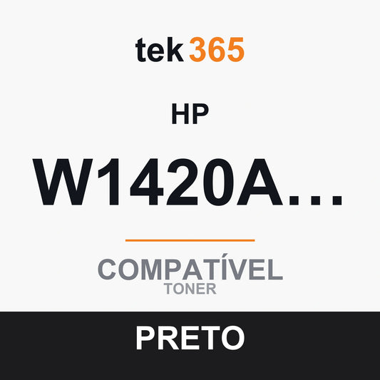 Toner compatível HP W1420A XL Preto