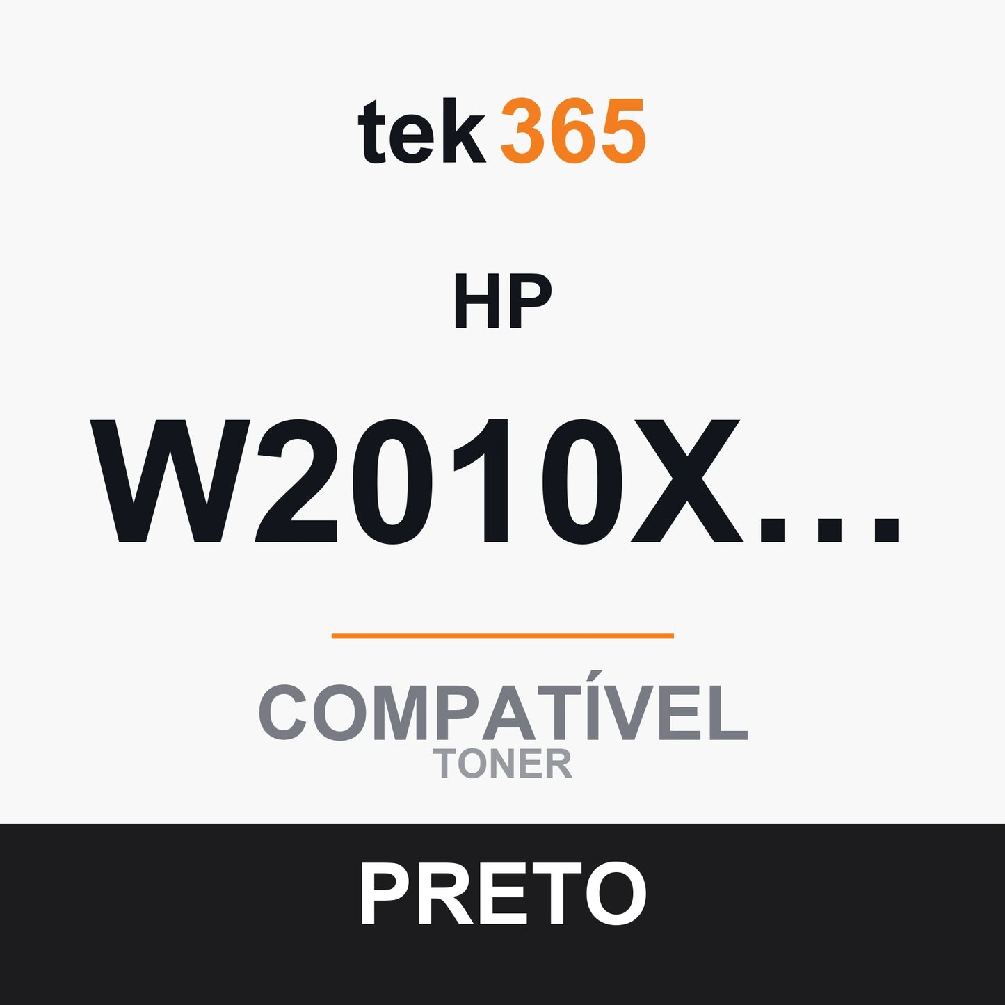 Toner compatível HP W2010X/W2010A Preto
