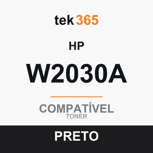 Toner compatível HP W2030A Preto