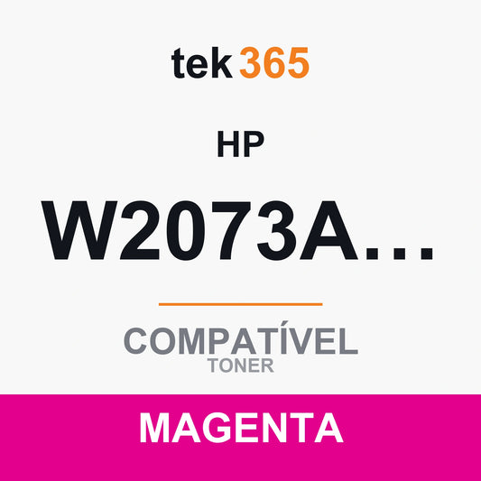 Toner compatível HP W2073A XL Magenta