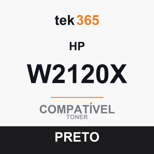 Toner original HP W2120X Preto