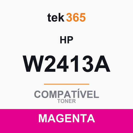 Toner compatível HP W2413A Magenta