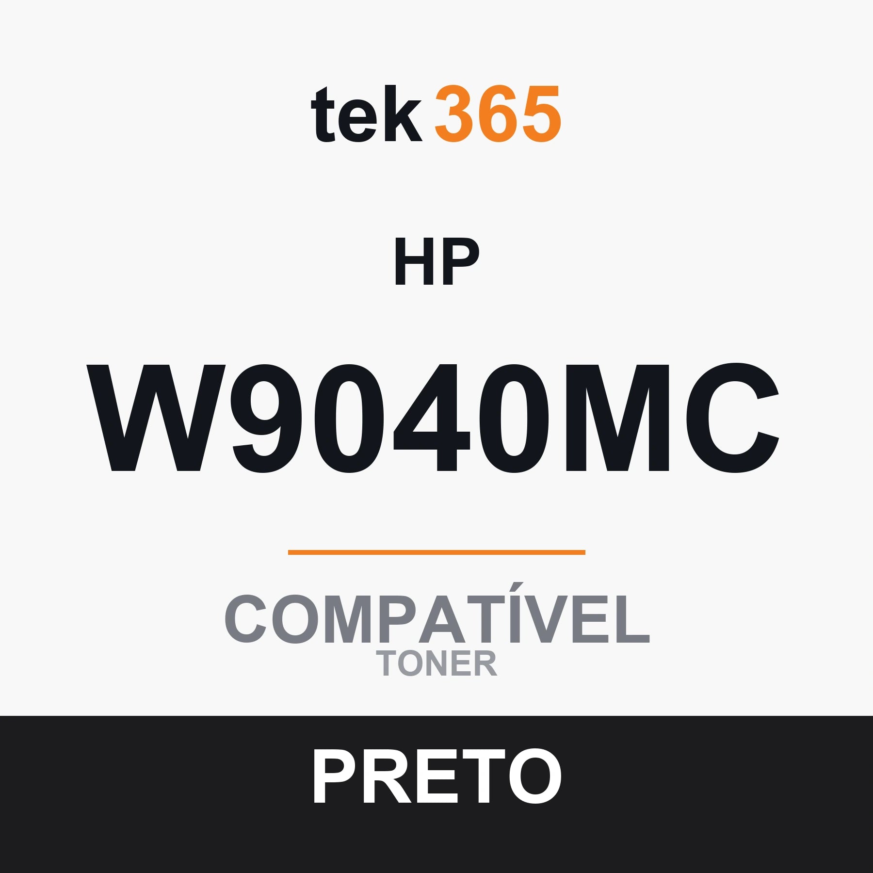 Toner Compativel HP W9040MC-PRETO-BLACK Preto