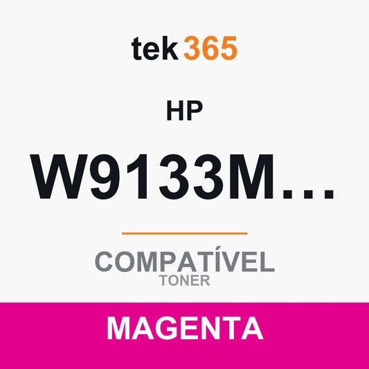 Toner Compativel HP W9133MC-W9123MC-MAGE-MAGENTA Magenta