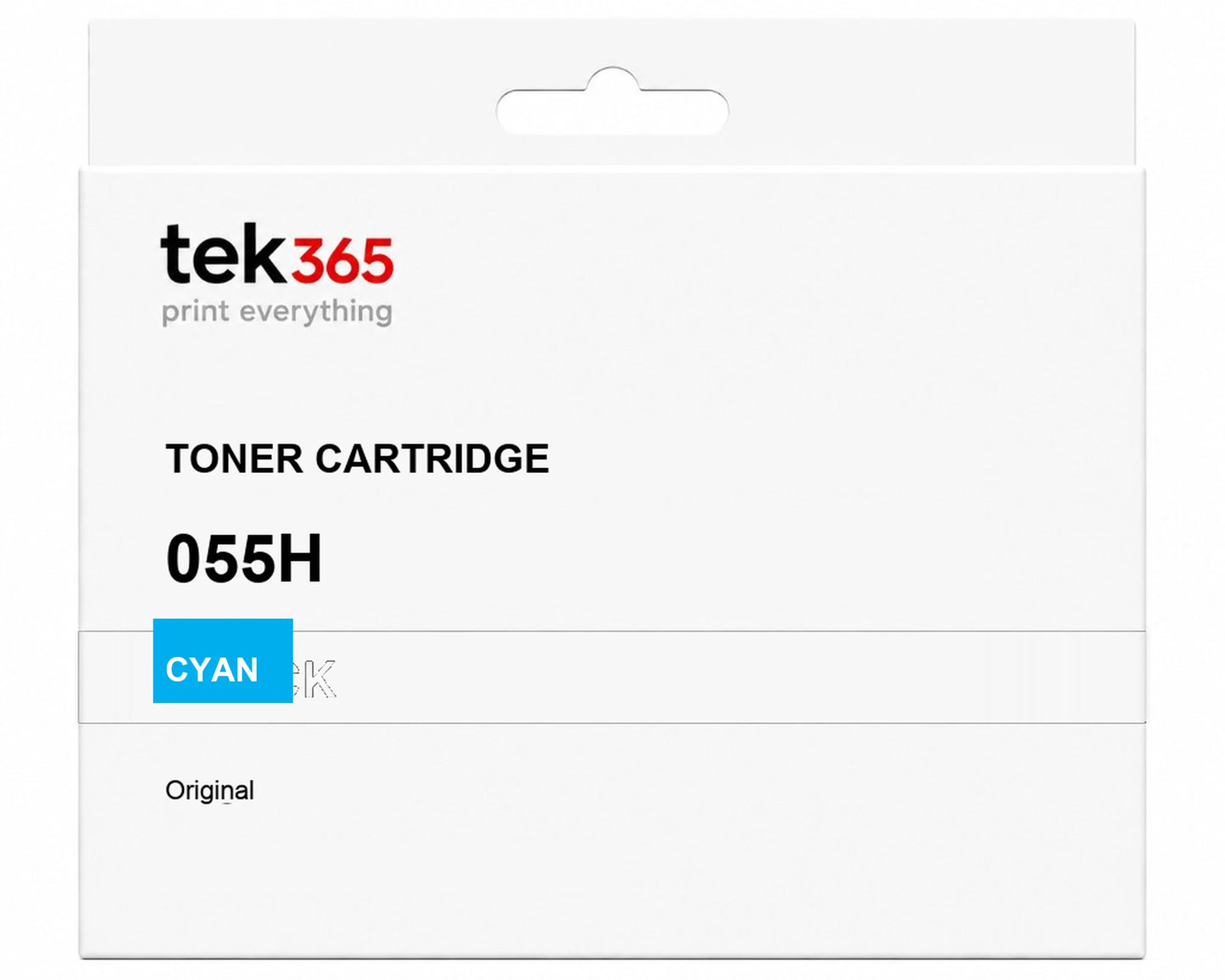 Toner Original Canon 055H-CIANO-CYAN Ciano