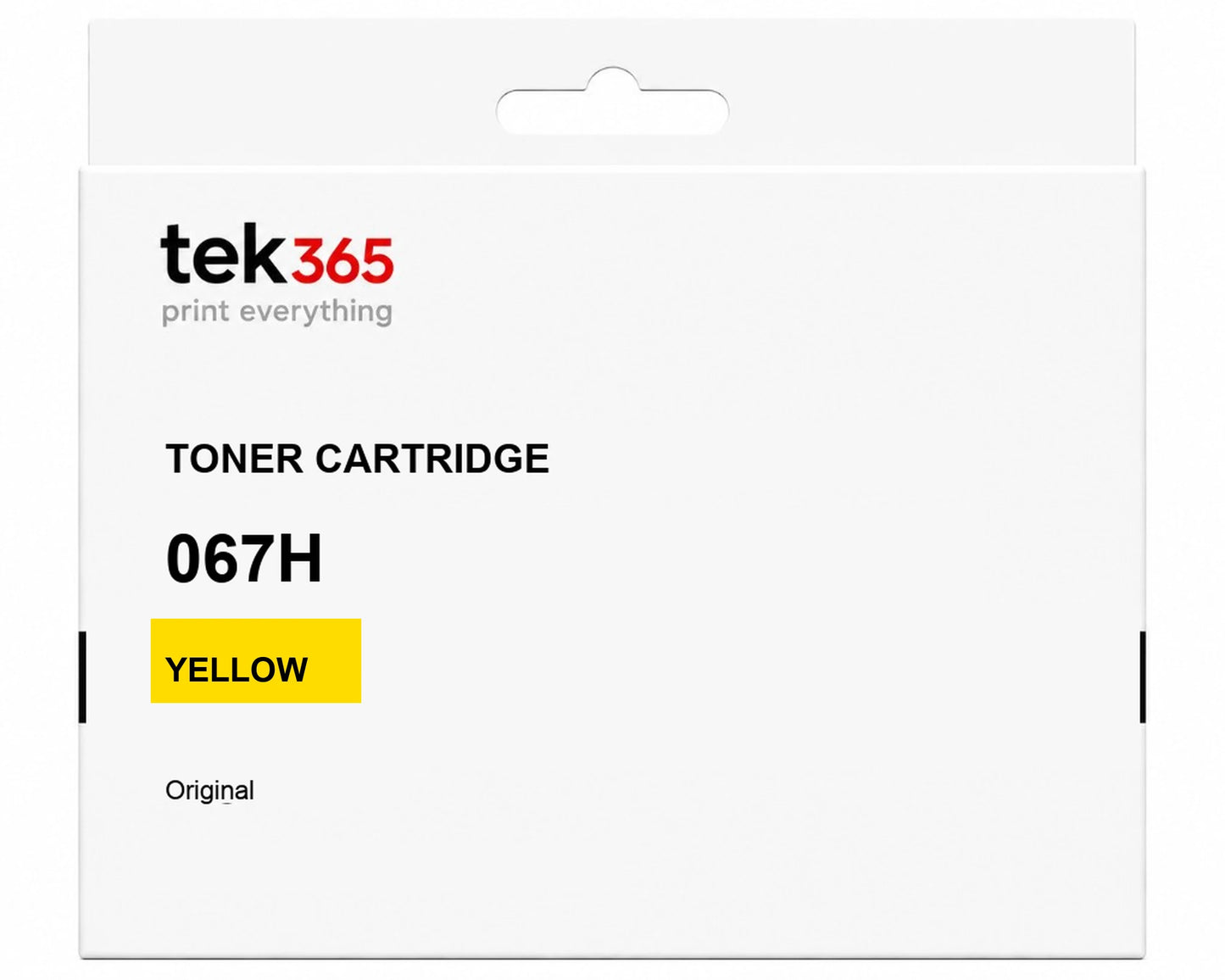 Toner Original Canon 067H-AMARELO-YELLOW Amarelo
