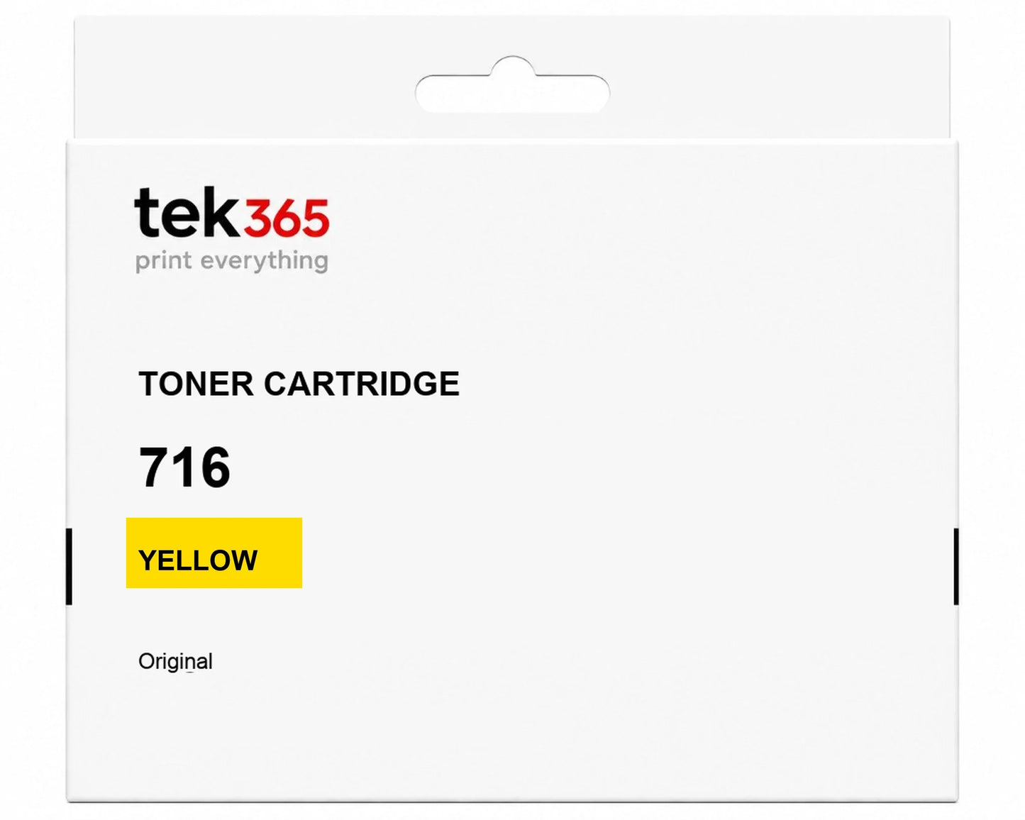 Toner original Canon 716 Amarelo