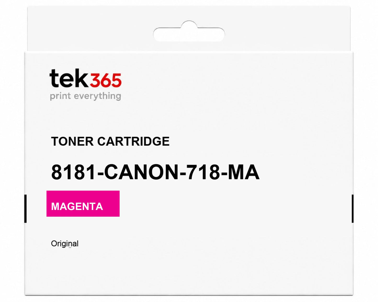 Toner Original Canon 8181-CANON-718-MA-MAGENTA Magenta