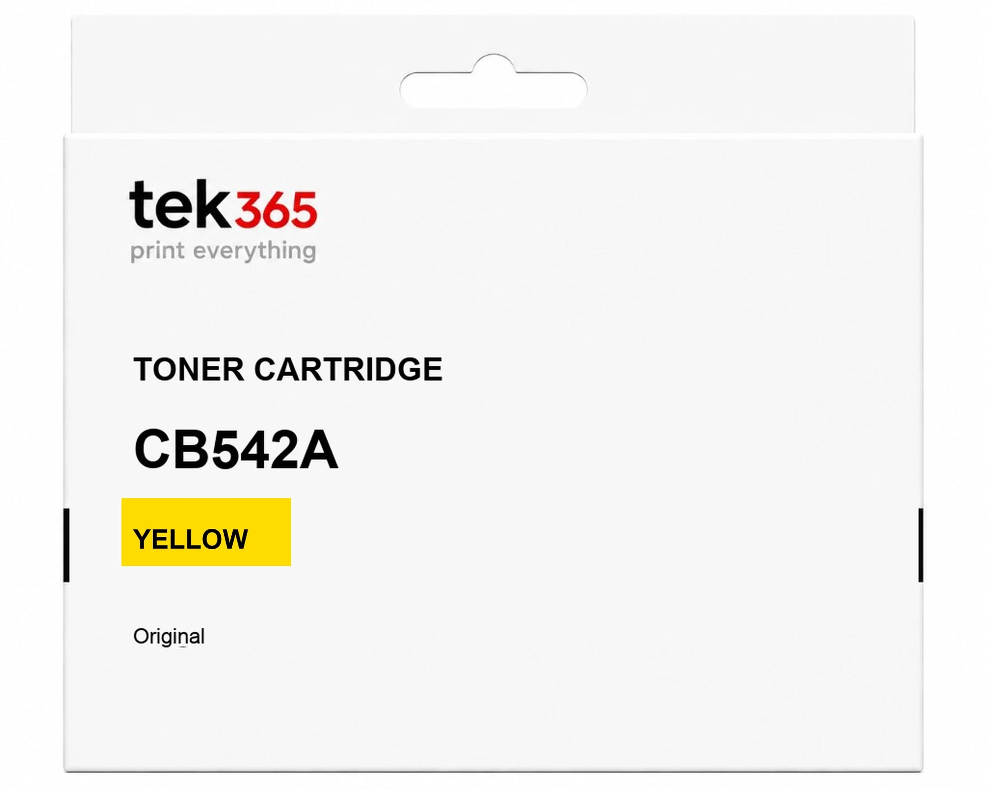 Toner original HP CB542A Amarelo
