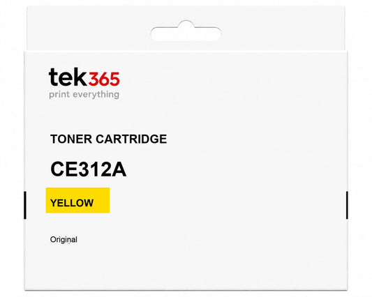 Toner original HP CE312A Amarelo