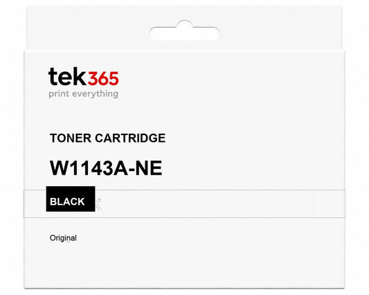 Toner original HP W1143A Negro Kit de Recarga de Toner Original - 143A Preto
