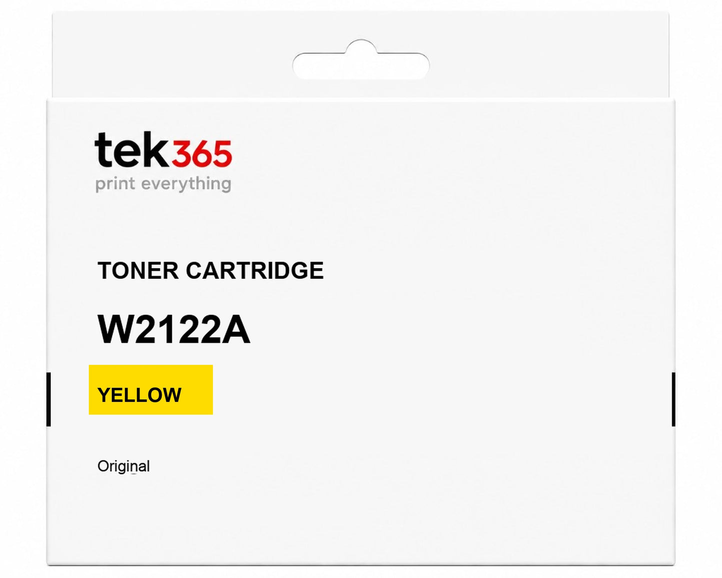 Toner original HP W2122A Amarelo